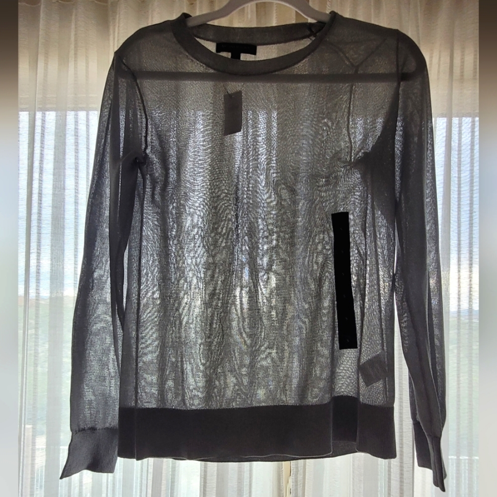 Banana Republic Sheer Luster Pullover
